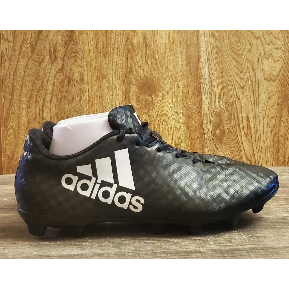 Adidas X 16.4 FG Lace Up Soccer Cleats Men's Size‎ 9 Black